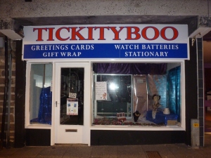 Shop front in Thurso